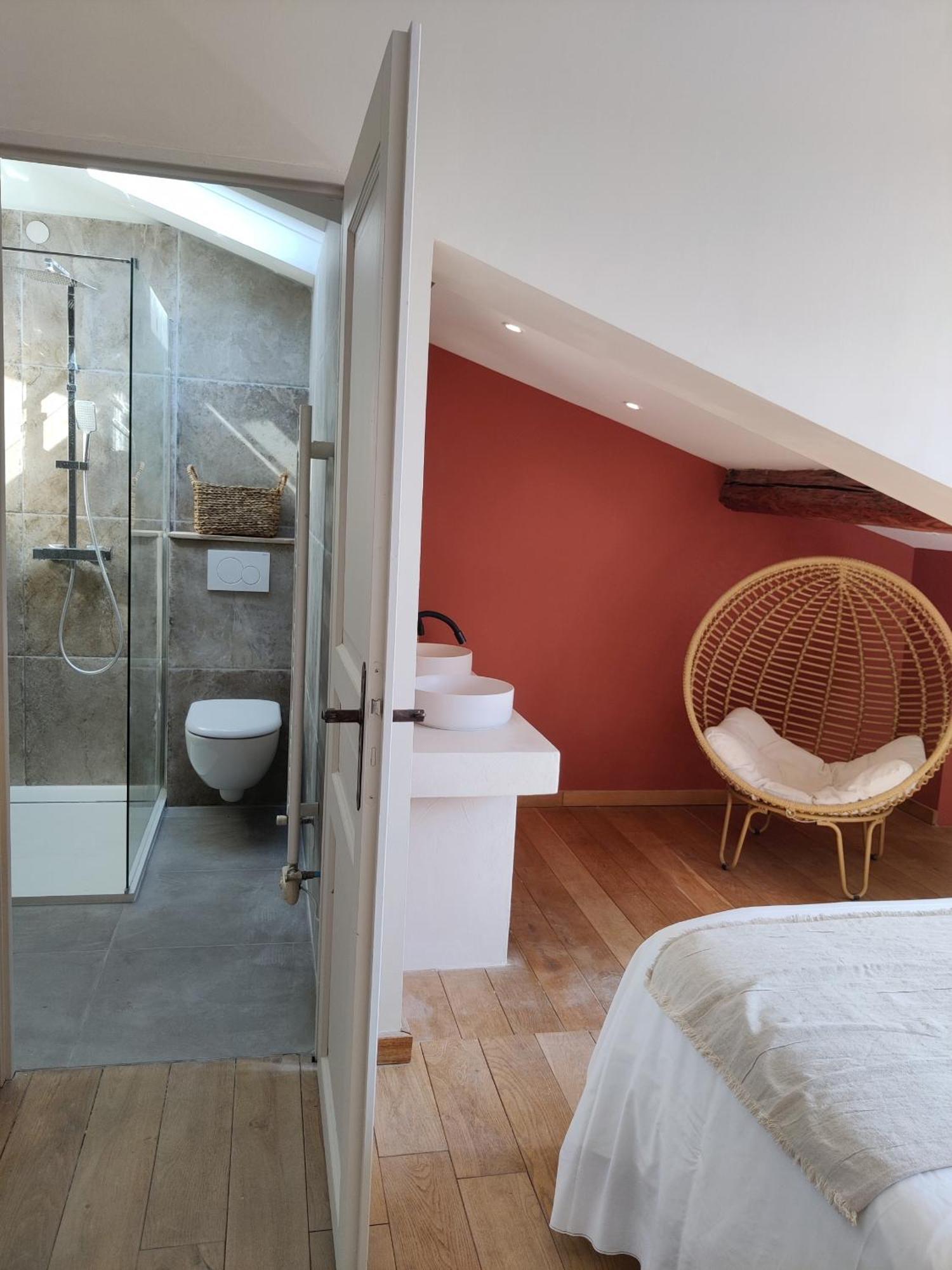 Chambres D'Hotes - Bed And Breakfast Les Palmiers Mèze الغرفة الصورة